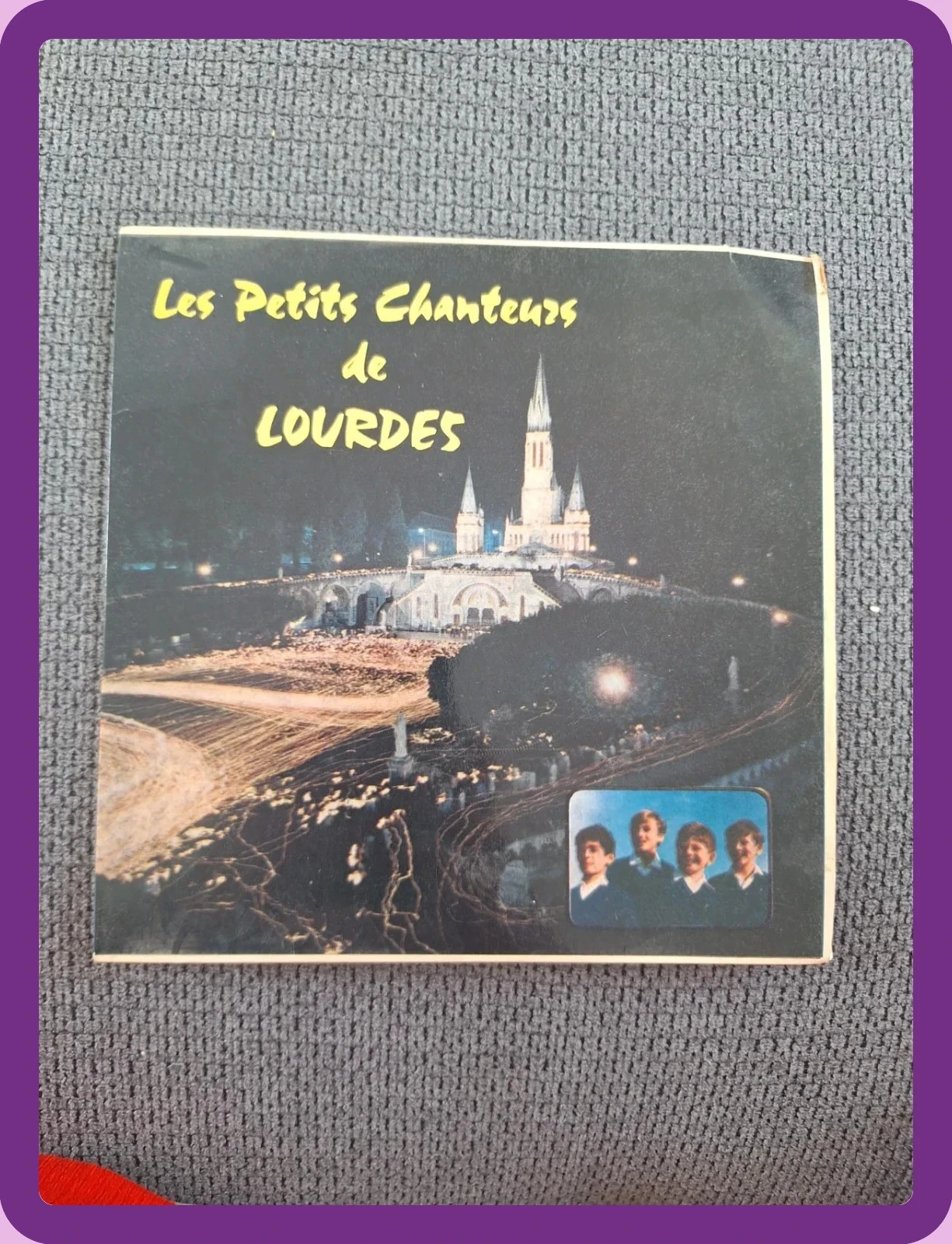 Ancien disque 45 tours chorale